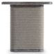 Rialto Brown Square Outdoor Side Table