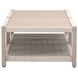 Wrap Beige Rectangular Outdoor Cocktail Table