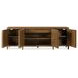 Mosaic Rich Golden Brown 4 Door Nikos Entertainment Credenza