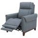 Corvin Blue Dusk High Leg Power Recliner with USB Charging