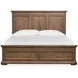 Adler Court Florentine Walnut King Panel Bed