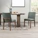 Kody Forest Green Upholstered Dining Chair Set of 2