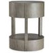 Calder Rustic Grey Chairside Table