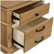 Sunstone Honey Brown 3 Drawer Nightstand