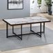 Kayley White Rectangular Sintered Stone Ocassional Table