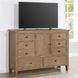 Riverdale Natural 8 Drawer Dresser