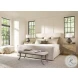 Aspen Cream Ottoman