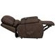 Brookings Brown Power Lift Recliner with Heat and Massage