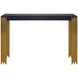 Empire Black Rectangular Console Table