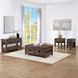 Oliver Brown Rectangular Chairside Table