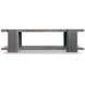 Andros Smoked Truffle and Oxford Brown Outdoor Rectangular Occassional Table Set