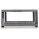 Andros Smoked Truffle and Oxford Brown Outdoor Rectangular Occassional Table Set