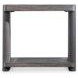 Andros Smoked Truffle and Oxford Brown Outdoor Rectangular Occassional Table Set