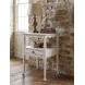 Charleston Magnolia White 1 Drawer Accent Table