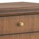 Harbor Lakeside Sepia 3 Drawer Nightstand with USB Charging