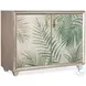 Palm Haven Gold Leaf Two Door Chest