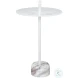 Will White 25" Side Table