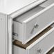 Stardust White 6 Drawer Dresser