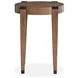 Kaysen Wallaby and Matte Black Round End Table