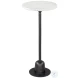 Woozy White And Black Side Table
