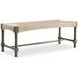 Palma Light And Rustic Grey Bench