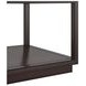 Glaze Cola Rectangular Glass Top Cocktail Table
