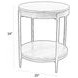 Bengal Hickory Brown Round Side Table