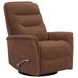 Gemini Snazzy Terracotta Manual Swivel Glider Recliner