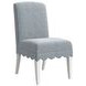 Haven Sea Blue Upholstered Side Chair Set of 2