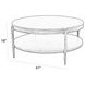 Bengal Hickory Brown Round Cocktail Table