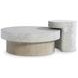 Pincio Gray Flyover Design Round Side Table