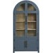 Magnolia Blue 4 Door Curio Cabinet