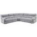 Park City Gray 5 Piece Power Reclining Sectional