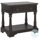 Hickory Creek Brown Velvet Panel Bedroom Set