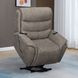 Kamari Gray Power Lift Recliner with Heat and Massage