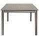 Lennox Gray 78" Rectangular Dining Table