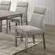 Lennox Gray Upholstered Side Chair Set of 2