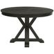 Rylie Black 48" Round Dining Table