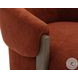 Fendrick Island Rust Swivel Accent Chair