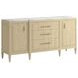 Eave Sundrenched Oak 76" 3 Drawer Credenza with Stone Top