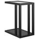 Glaze Onyx Rectangular Glass Top Occassional Table Set