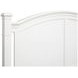 Crownfall Whisper White and Cerused Nutmeg Queen Storage Panel Bed