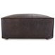 Form Espresso Brown Leather Rectangular Ottoman