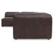 Form Espresso Brown Leather 4 Piece Signature Modular Sectional