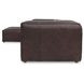 Form Espresso Brown Leather 4 Piece Lounge Modular Sectional