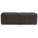 Form Espresso Brown Leather 3 Piece Nook Modular Sectional