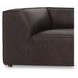 Form Espresso Brown Leather 5 Piece Classic Modular Sectional