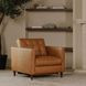 Bridgers Tan Leather Power Recliner