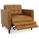 Bridgers Tan Leather Power Recliner