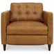 Bridgers Tan Leather Power Recliner